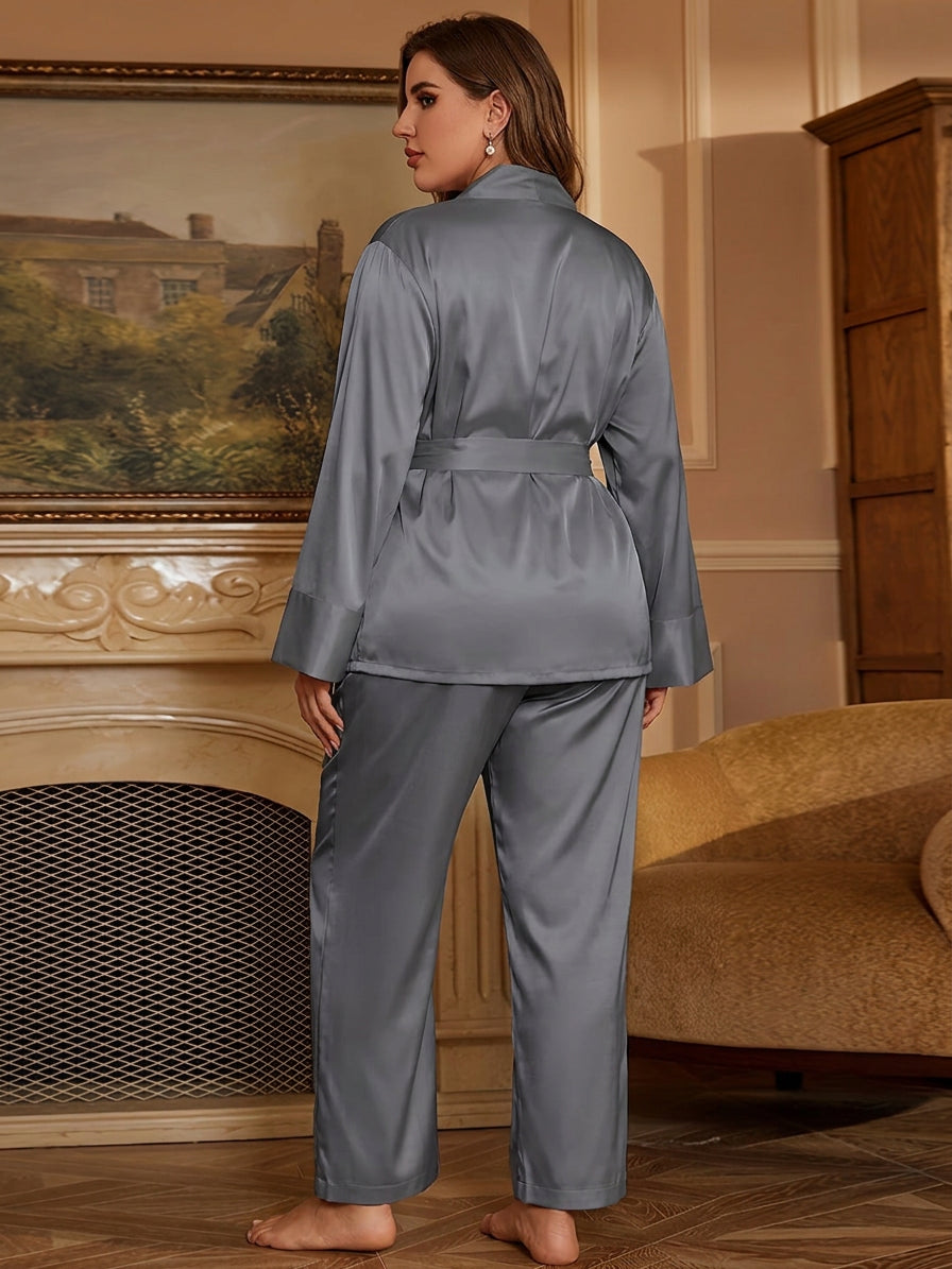 Mable | Elegante Robe &amp; Pyjama Set