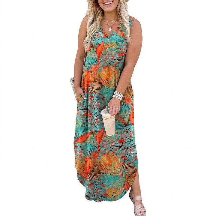 Adair - Boho Mouwloos Jurk