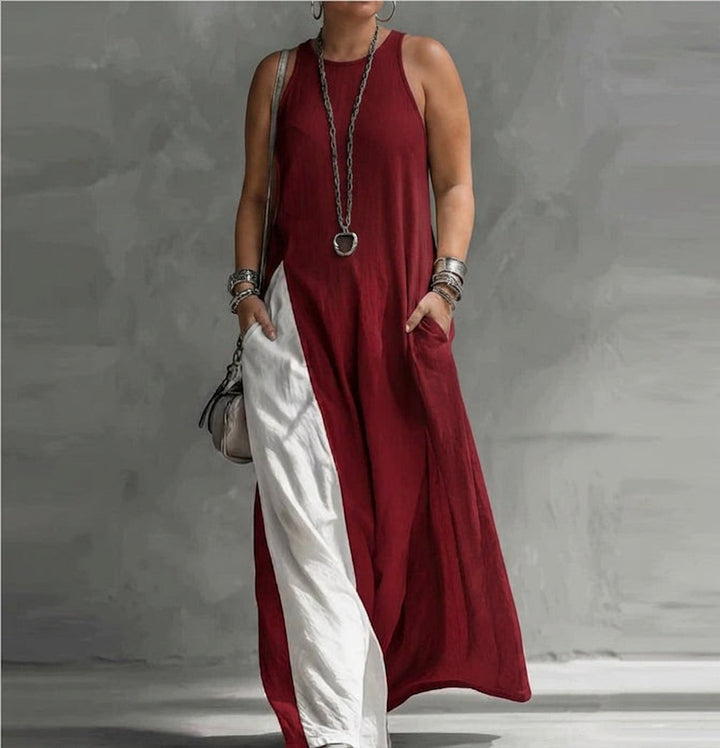 Persephone Off-Shoulder Jurk: Moderne Elegantie met Gemak