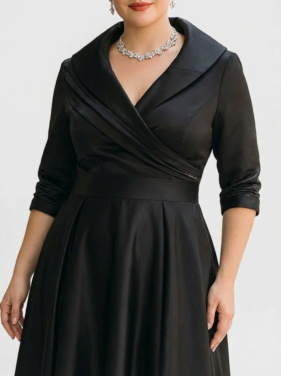 Nerissa - Elegante Midi Jurk