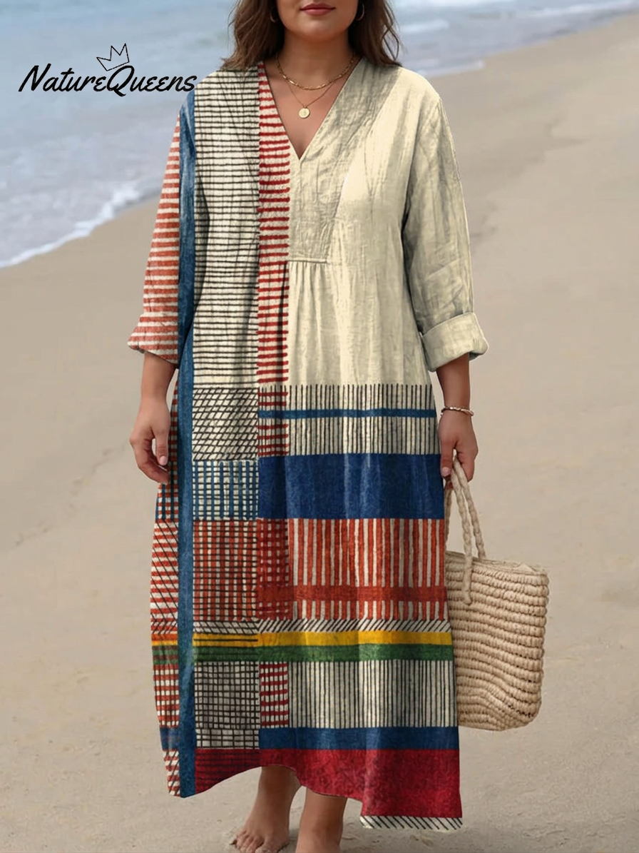 Zelda - Patchwork Jurk