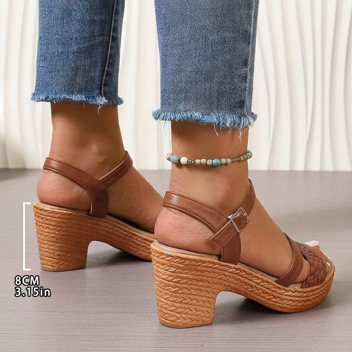 Paloma | Vlecht Sandalen