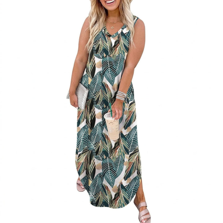 Adair - Boho Mouwloos Jurk