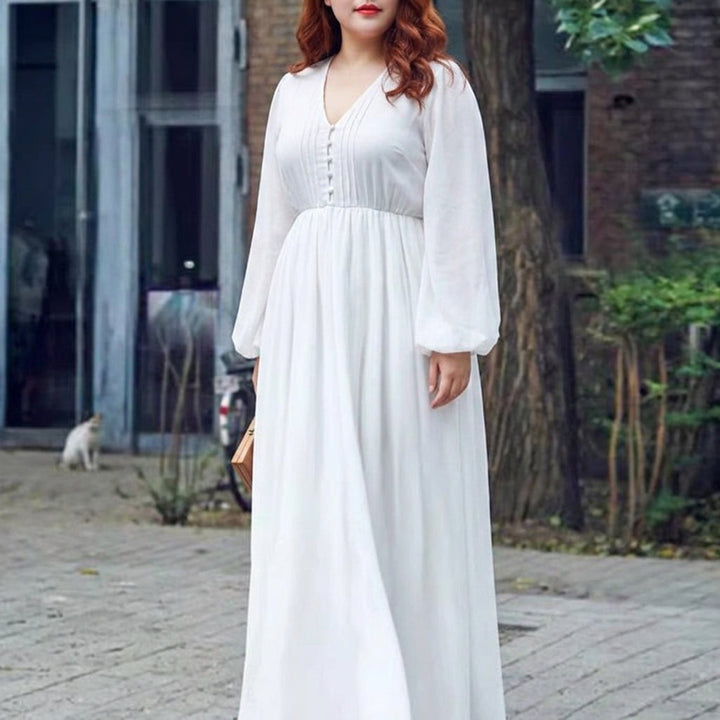 Signy Chiffon Jurk: Moeiteloze Zomer Elegantie