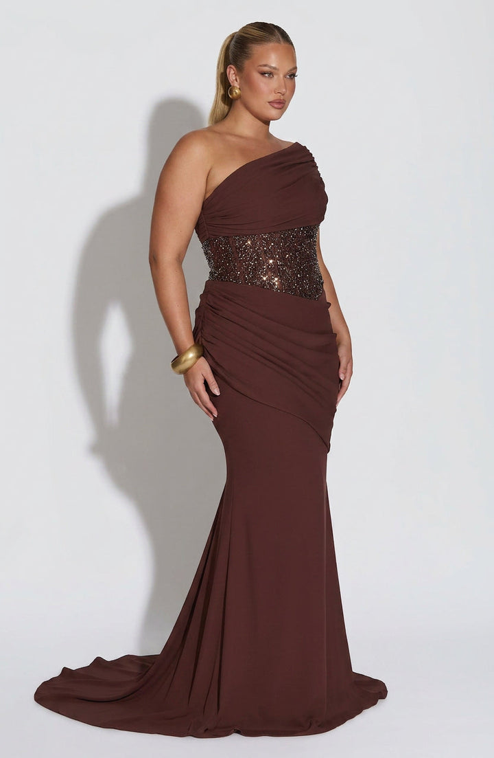 Zaina Gown - Pruimbruin