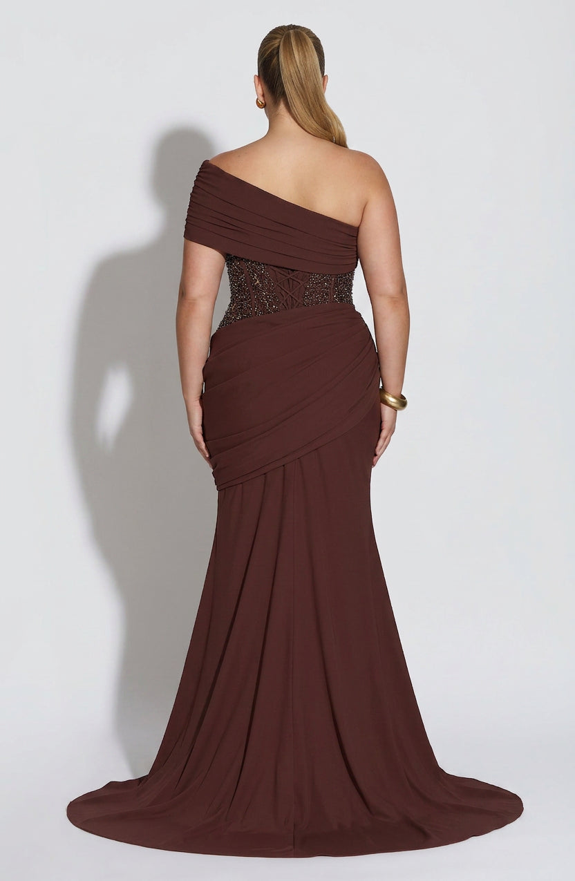 Zaina Gown - Pruimbruin