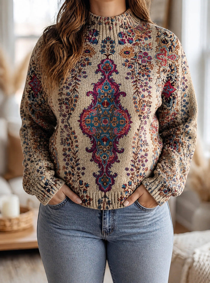 Esmée | Vintage Medallion Turtleneck