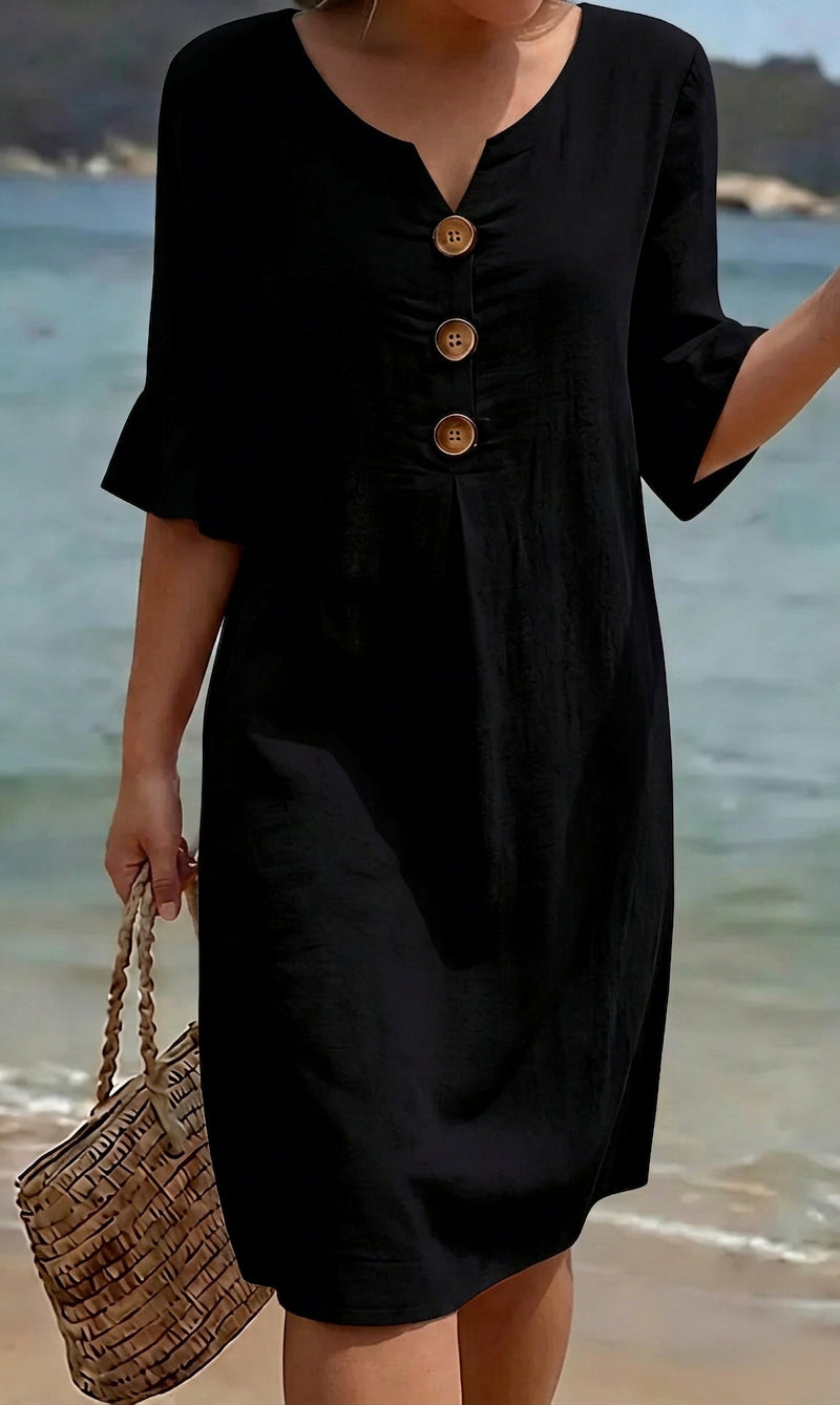 Olwen - Elegante Casual Jurk