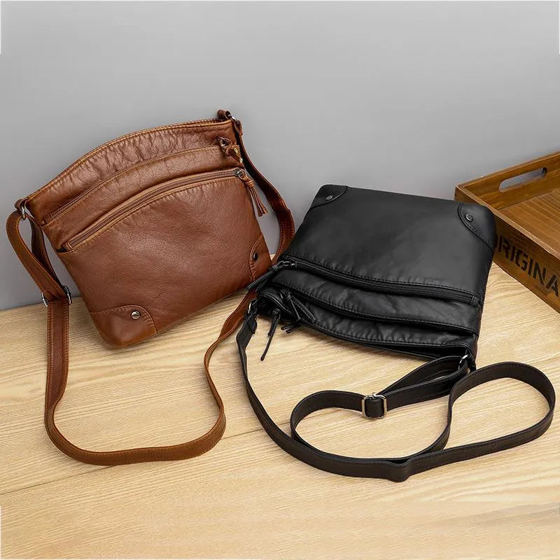 Romilly - Crossbody Leren Tas