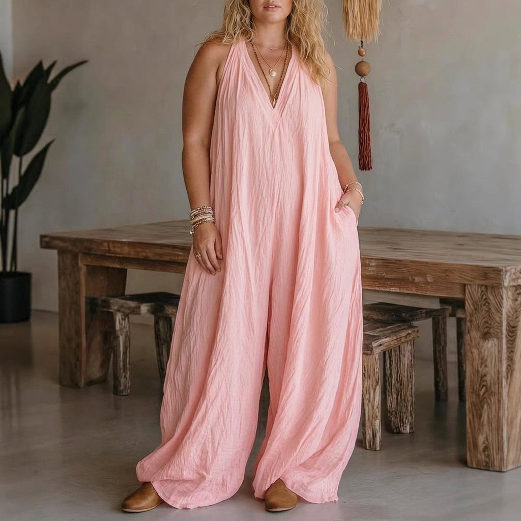 Saoirse Mouwloze Maxi Jurk: Moeiteloze Zomerflow