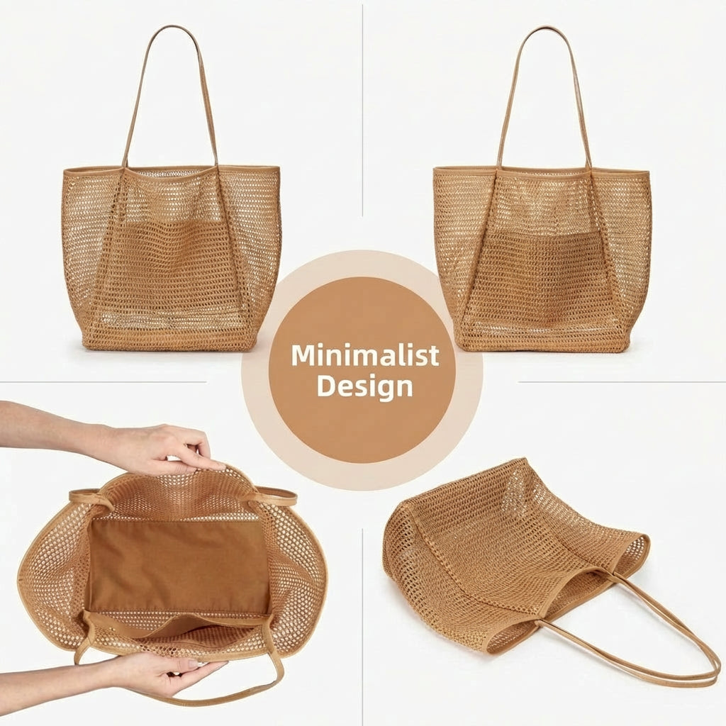 RHEA TOTE | JOUW ONGEKOMPLICEERDE STRANDTAS VOOR ELKE ZOMER