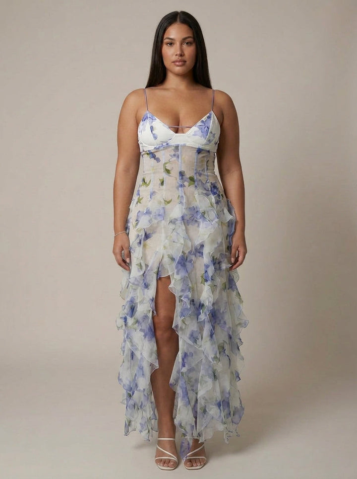 Sasha Ruffle Jurk