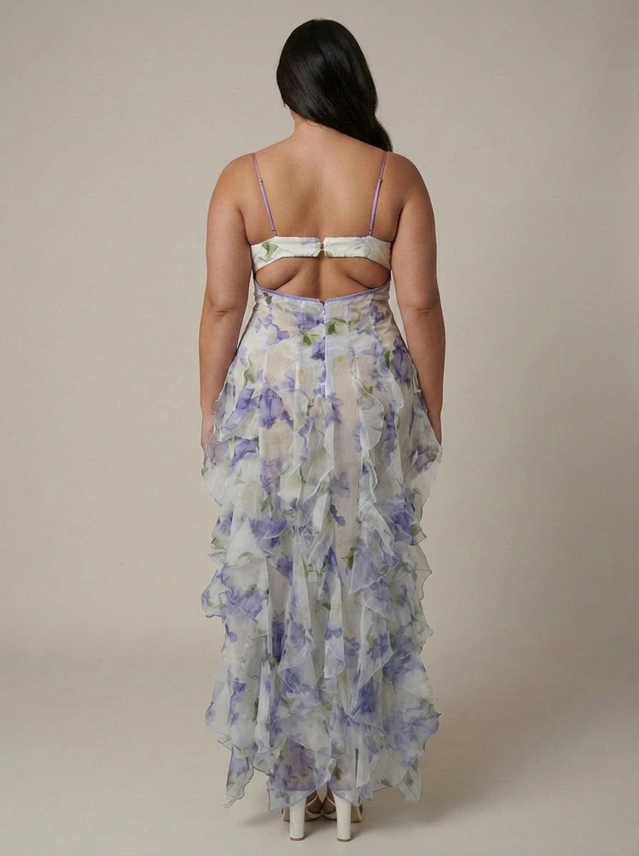Sasha Ruffle Jurk
