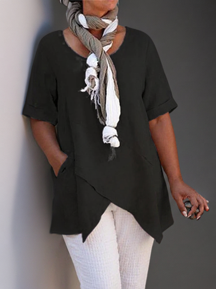 Maggie┃Casual A-Shape Wrap Tuniek