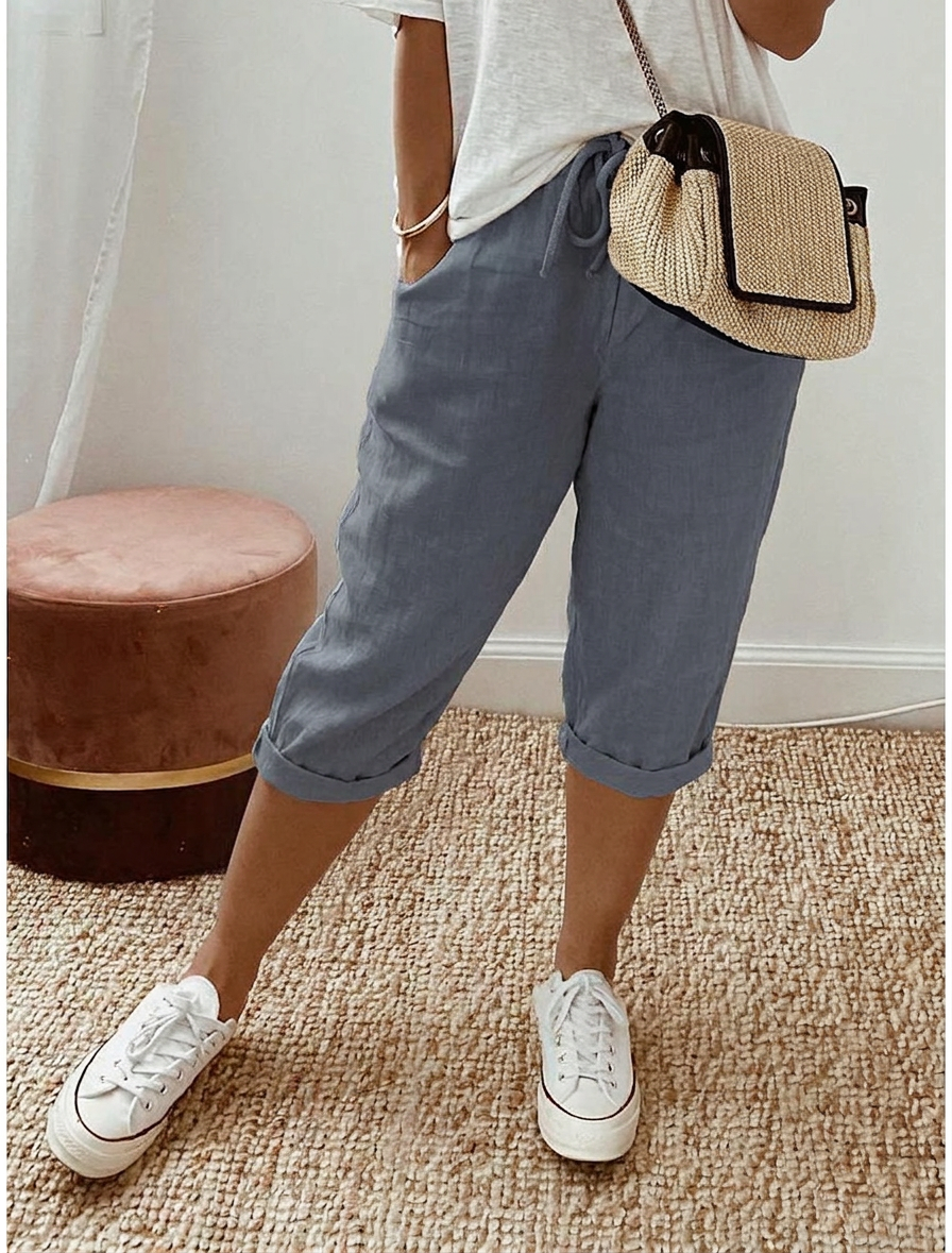 Eilwen | Relaxed Capri Broek