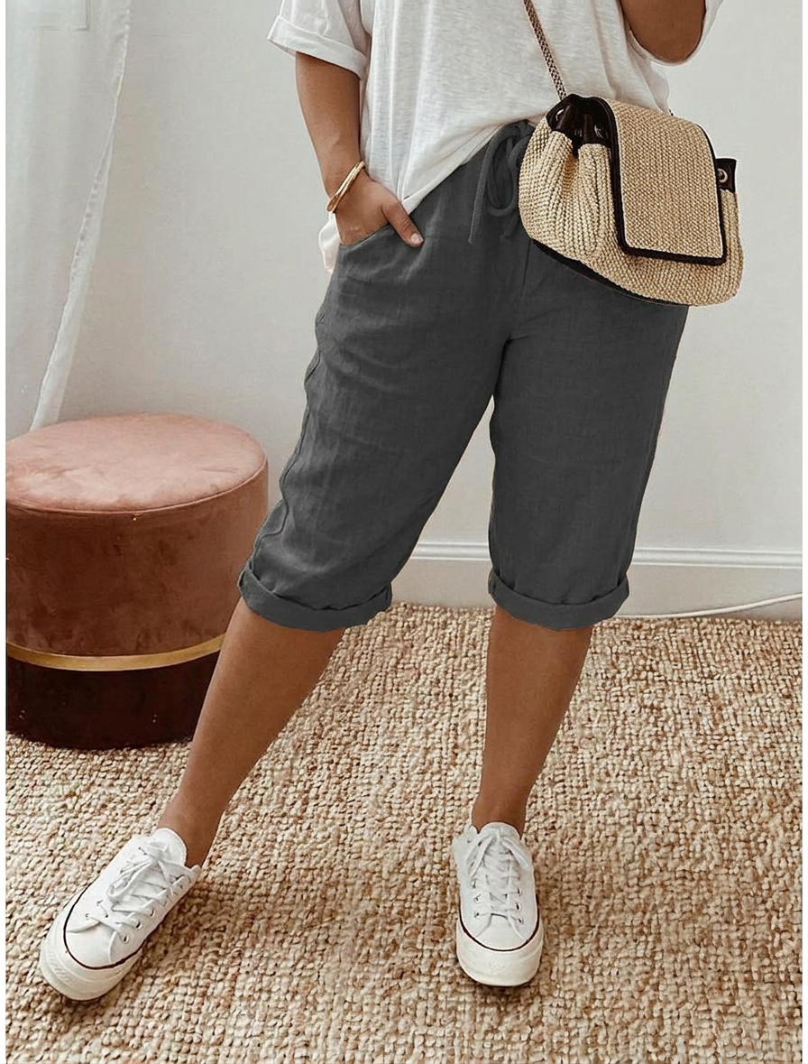 Eilwen | Relaxed Capri Broek