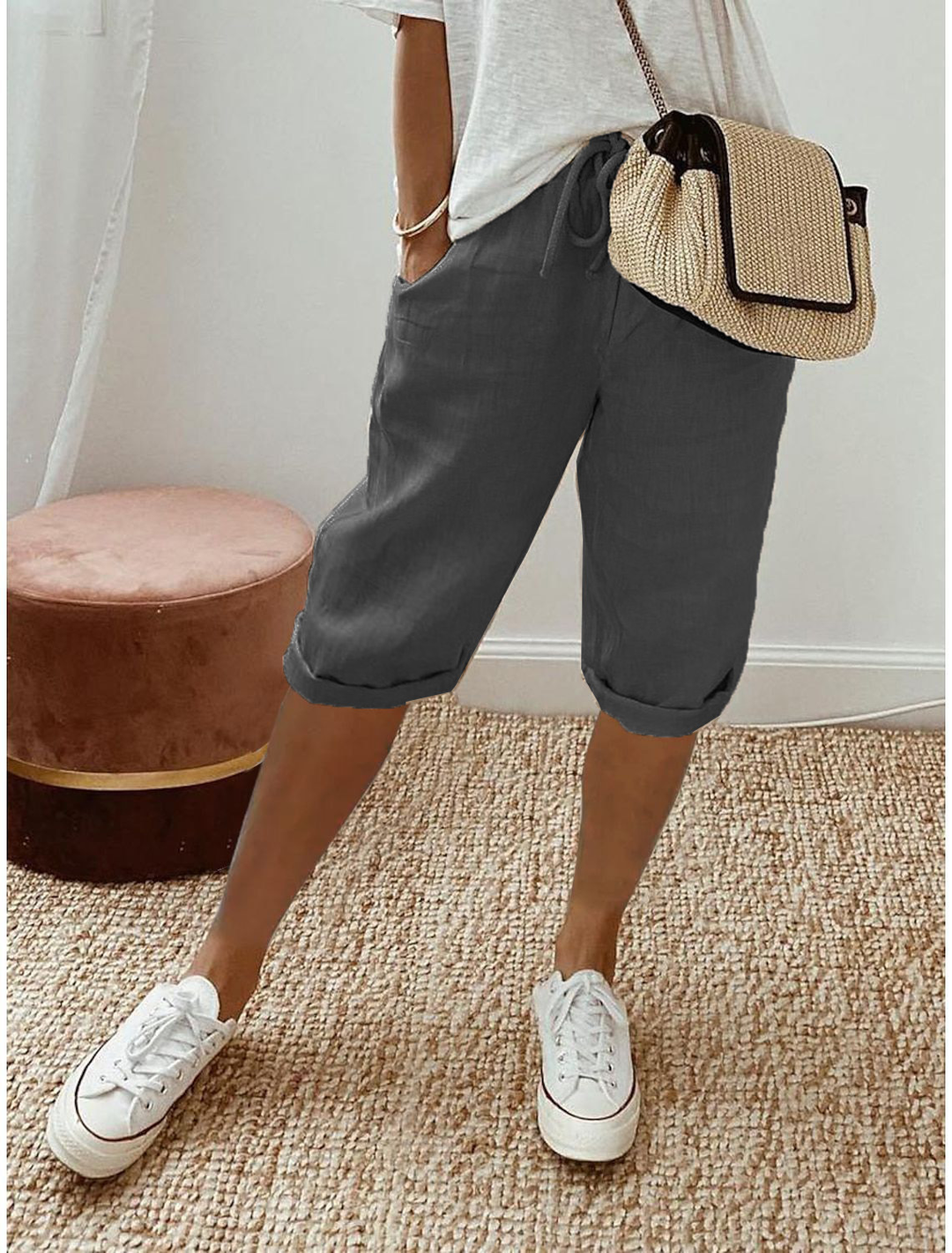 Eilwen | Relaxed Capri Broek