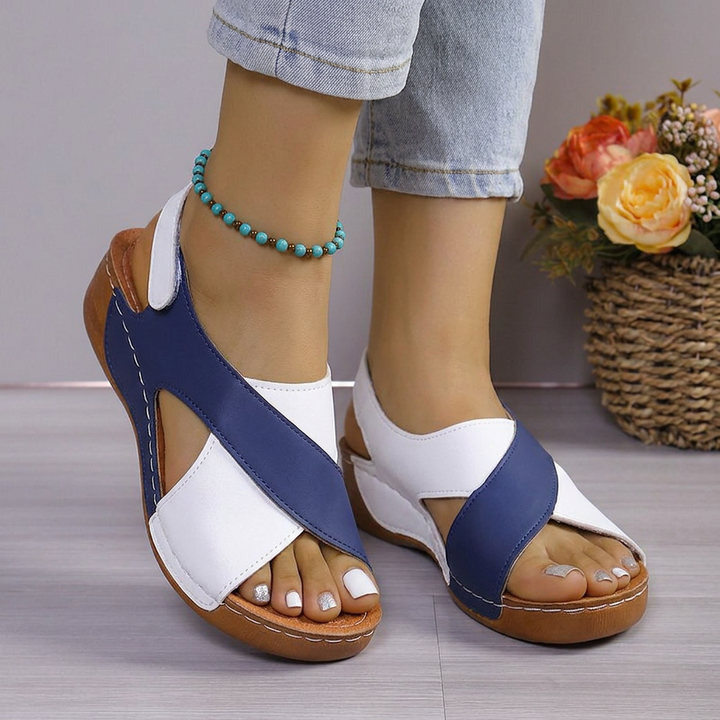 Orla | Wedge Sandalen