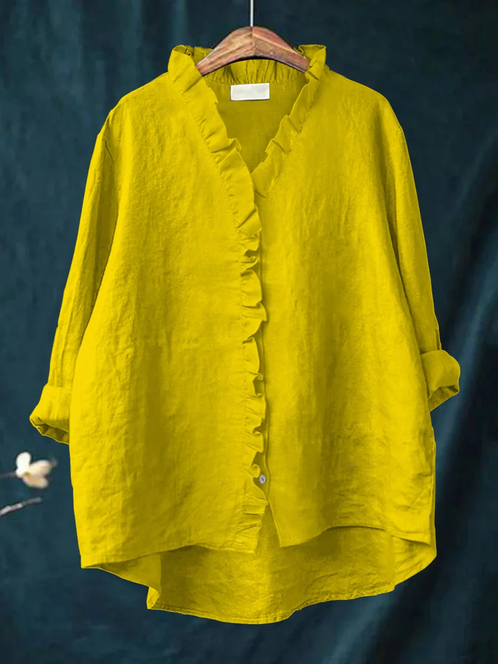 Briar | Zachte Rimpel Blouse