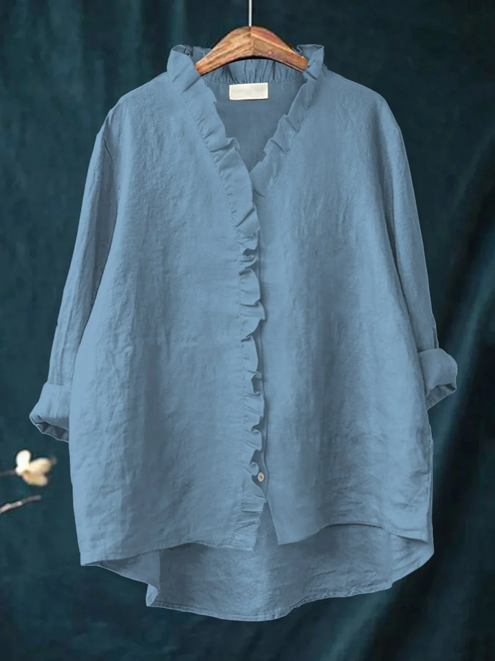 Briar | Zachte Rimpel Blouse