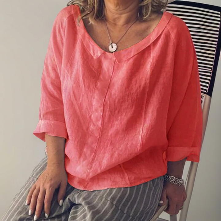 Monroe | Losse blouse met lange mouwen