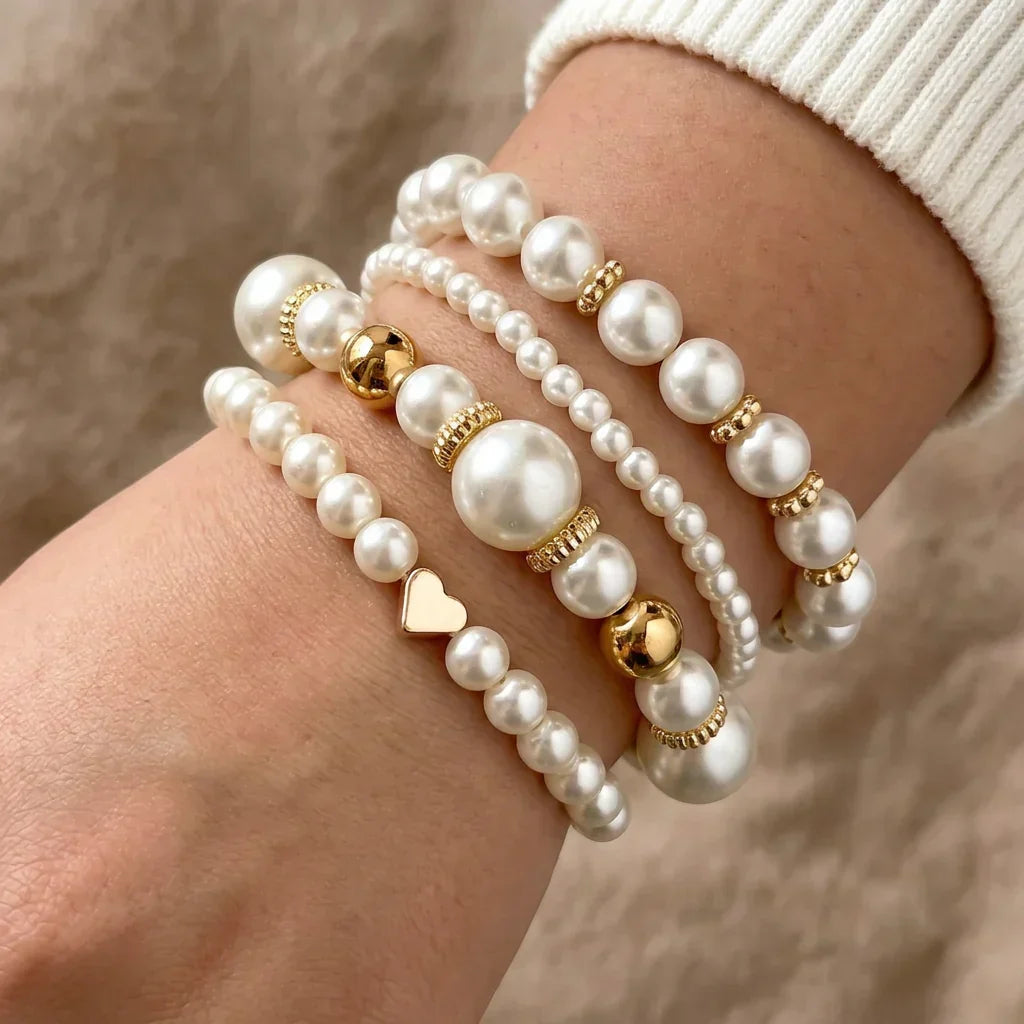 Tindra Parelsnoerset | Goud