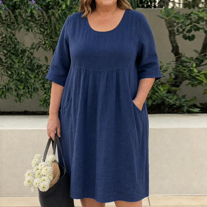 Paisley | Elegante Jurk Met Zakken