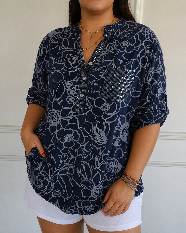 Camila | Elegante Blouse met Zak