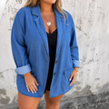 Sarah | Moeiteloze Denim Blazer