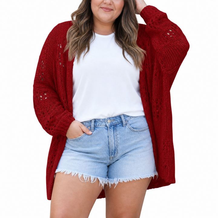 NAOMI | Lichtgewicht Oversized Boho Zomer Cardigan