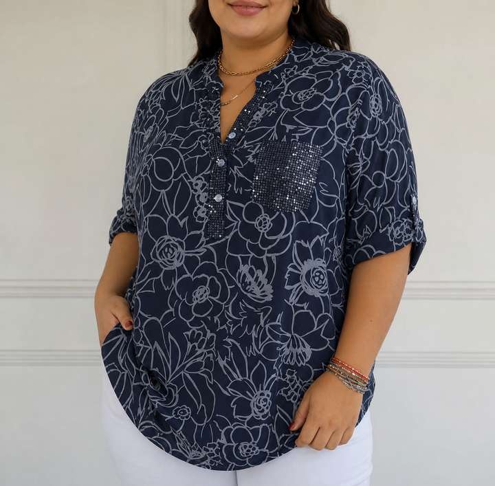 Camila | Elegante Blouse met Zak