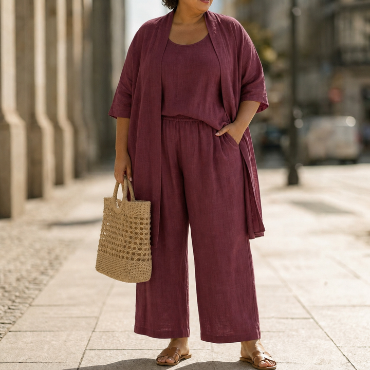 Abigail | Elegante Drie-Delige Set