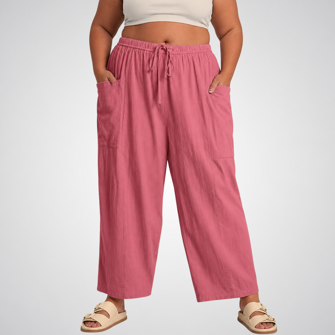 ELENA | Comfortbroek met Wijde Pijpen