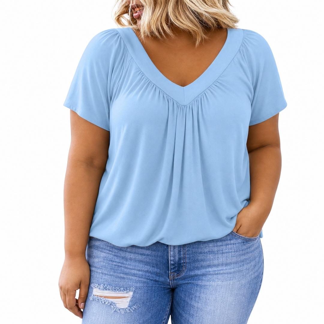 KENNEDY | Casual V-Hals Top