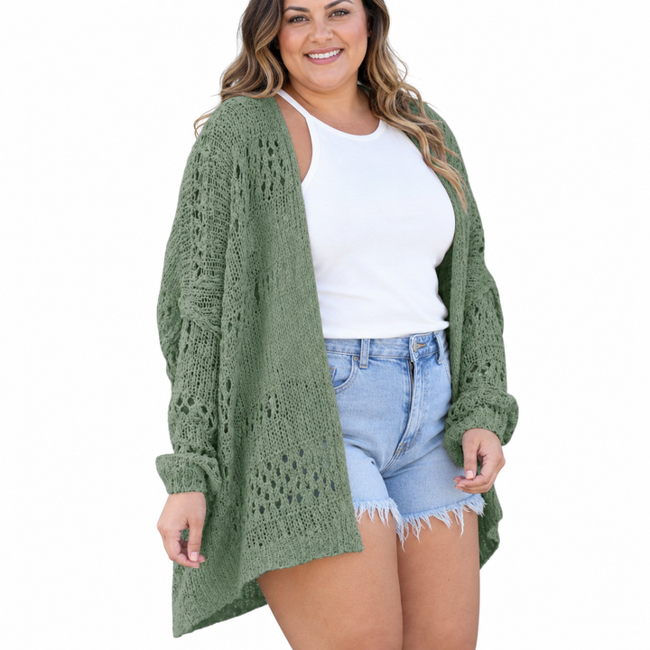 NAOMI | Lichtgewicht Oversized Boho Zomer Cardigan
