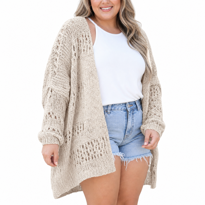 NAOMI | Lichtgewicht Oversized Boho Zomer Cardigan