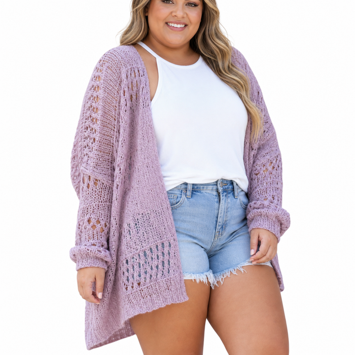 NAOMI | Lichtgewicht Oversized Boho Zomer Cardigan