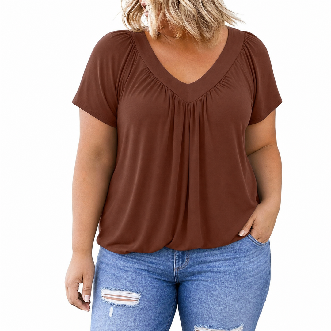 KENNEDY | Casual V-Hals Top