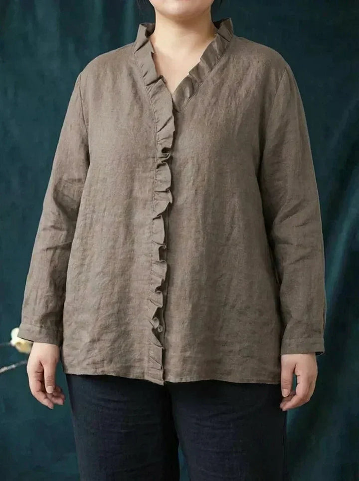 Shiloh | Elegante Linnen Zomerblouse