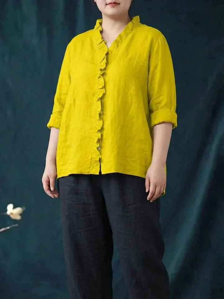 Shiloh | Elegante Linnen Zomerblouse