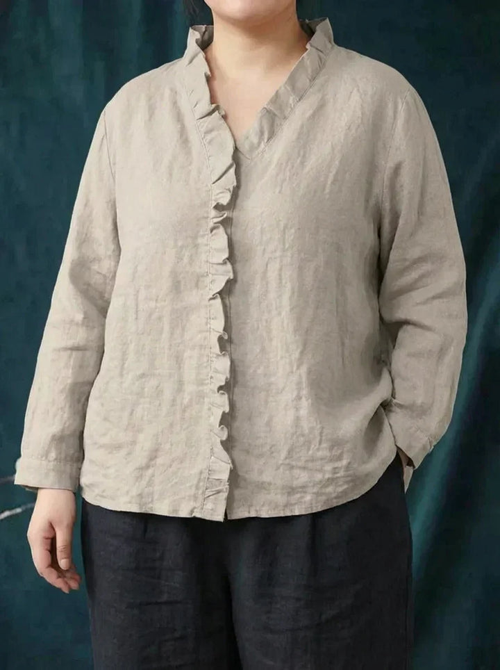 Shiloh | Elegante Linnen Zomerblouse