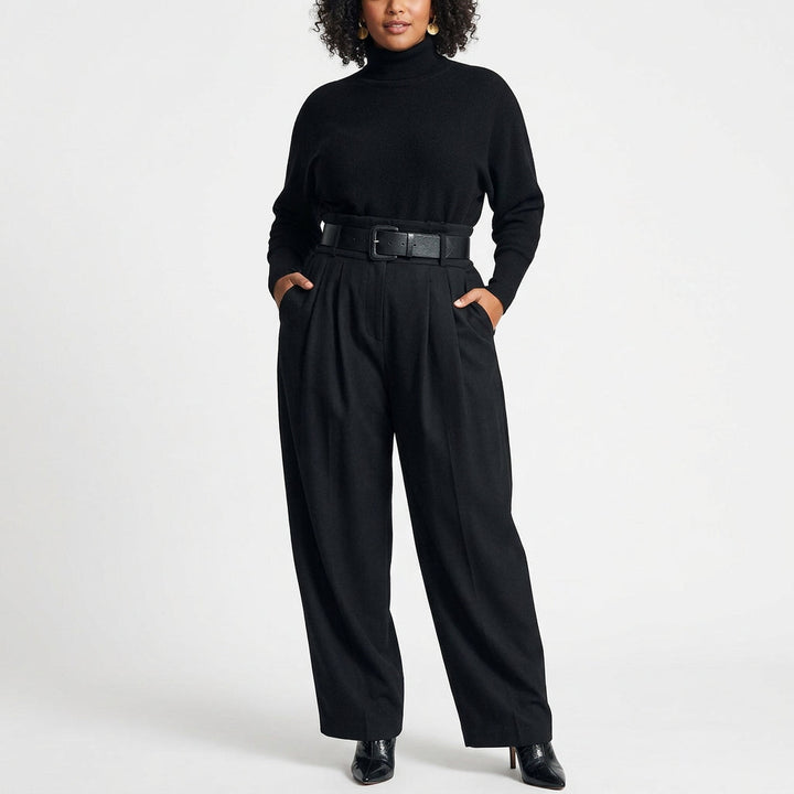 Aisha Jumpsuit met Hoge Hals