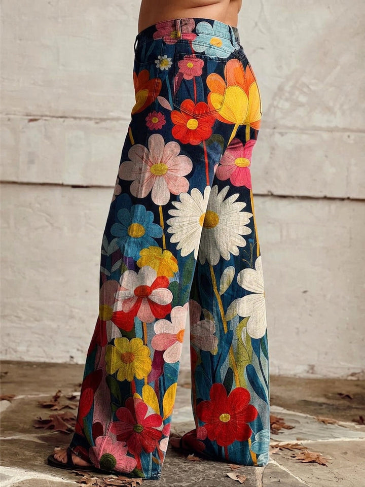 Orla - Bloemrijke Wijde Broek