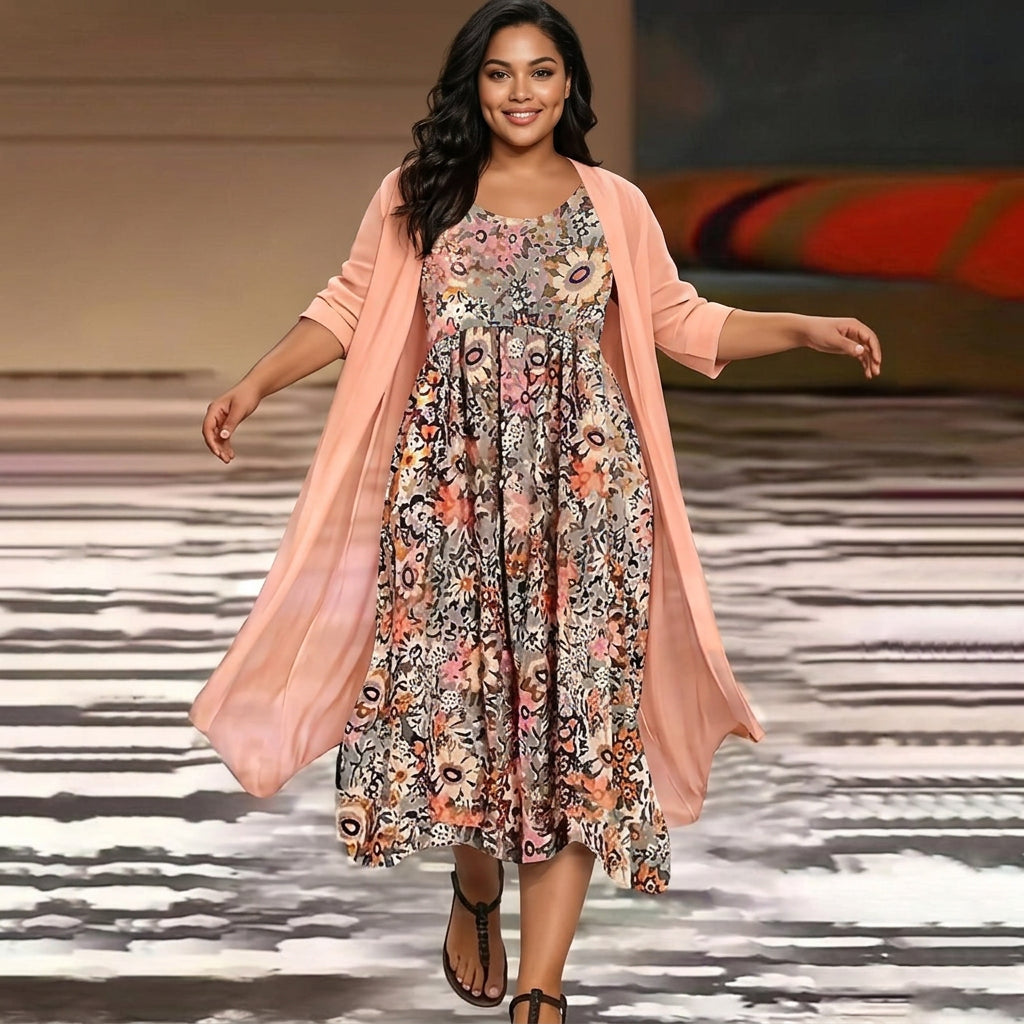 Beatrice - Bloemige Boho Jurk