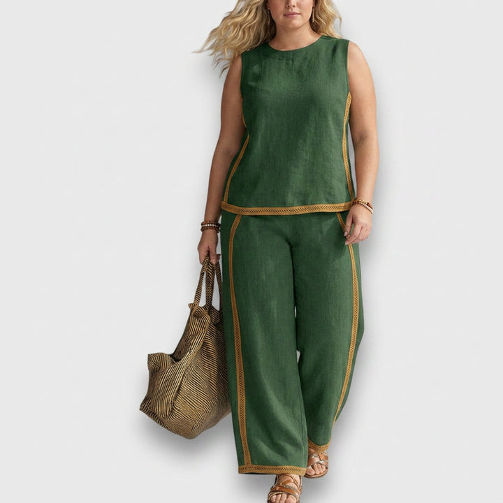 Selma - Linnen Twee-delige Co-ord Set
