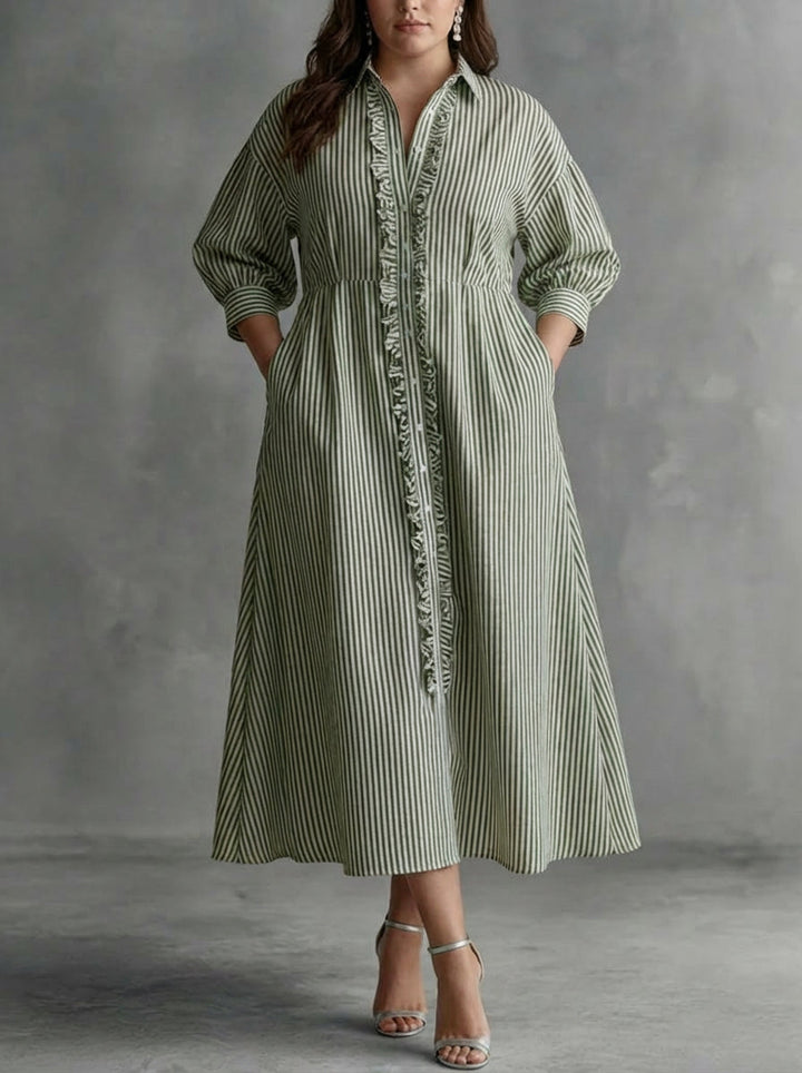 Dilys | Stripe Maxi Dress