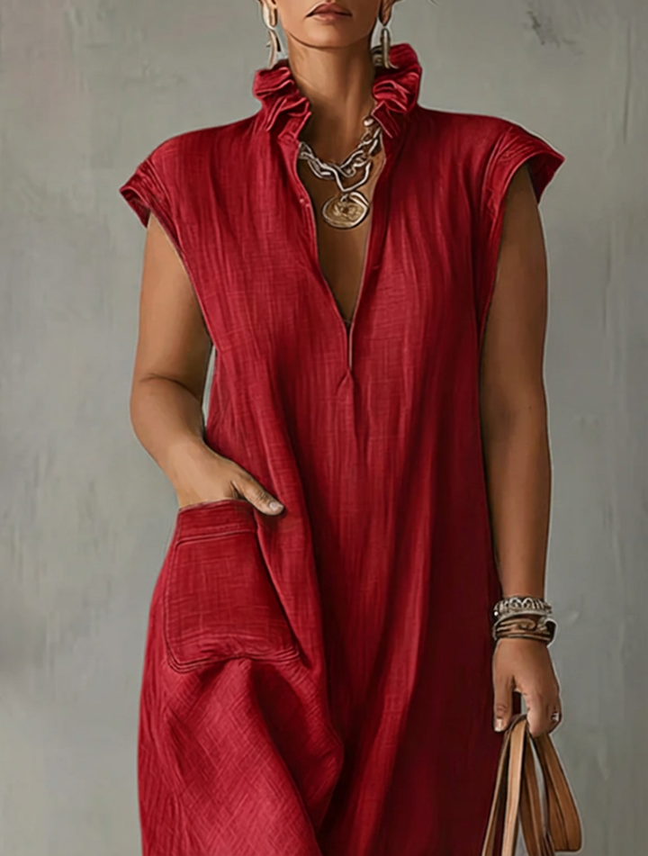 Cordelia | Ruffle Lente Maxi Jurk