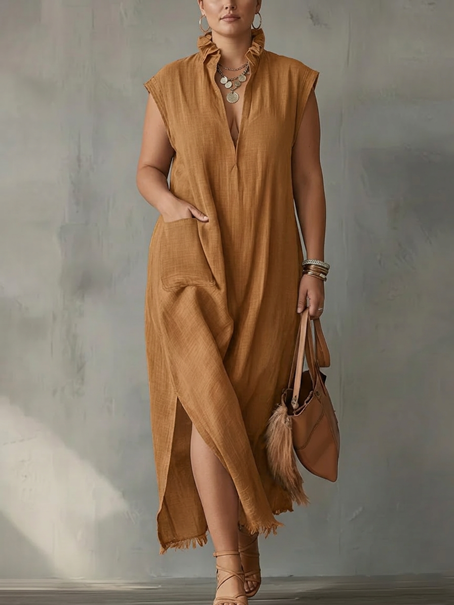 Cordelia | Ruffle Lente Maxi Jurk