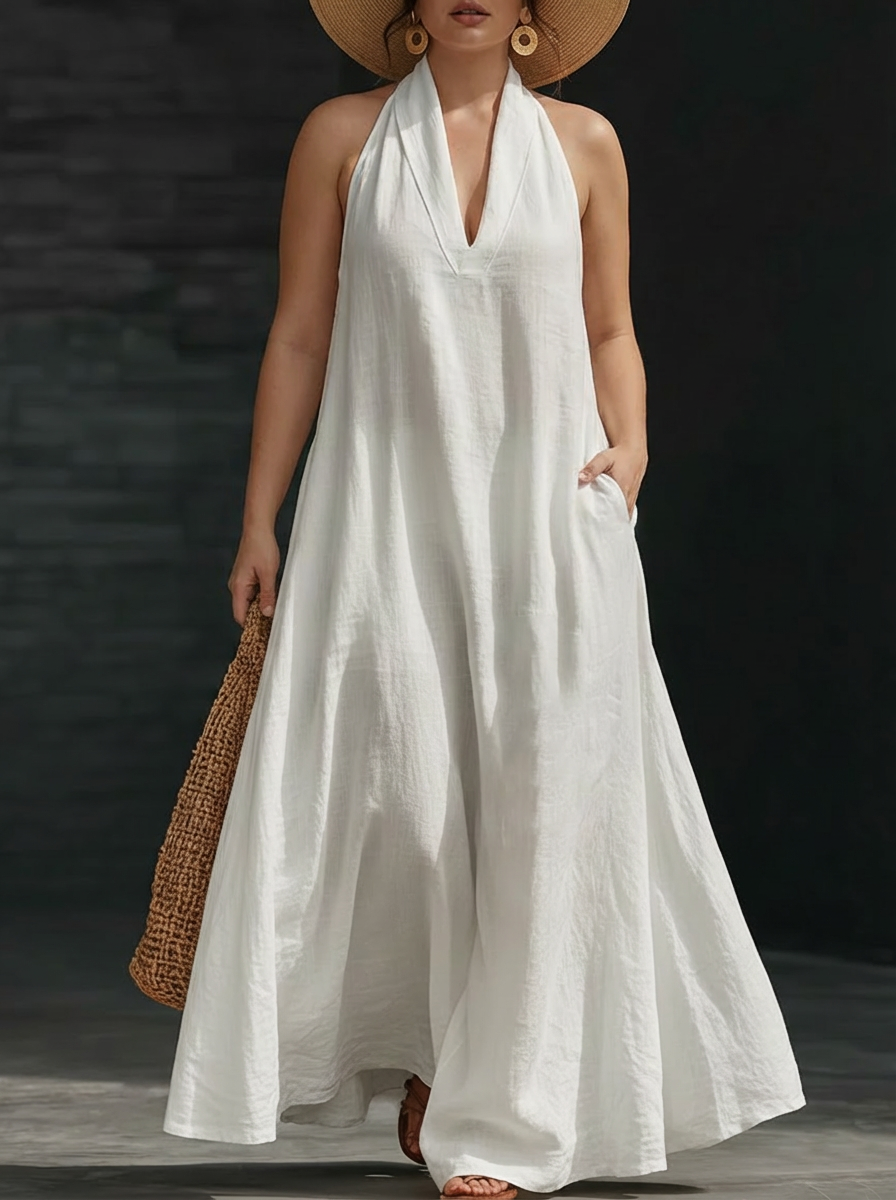 Nova | Halter Maxi Jurk
