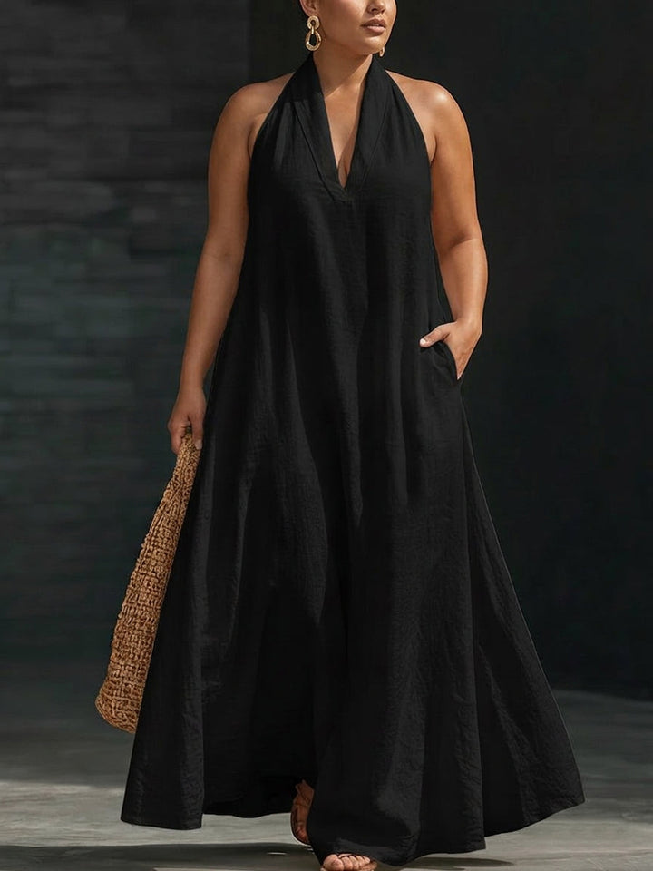 Nova | Halter Maxi Jurk